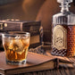 Frendorf | 110ml Whiskeyglas – kompakt und stilvoll, perfekt zum Servieren von reinem Whiskey, Bourbon oder anderen Spirituosen, ideal für ein raffiniertes Trinkerlebnis, großartig für Hausbars, besondere Anlässe oder den täglichen Gebrauch.