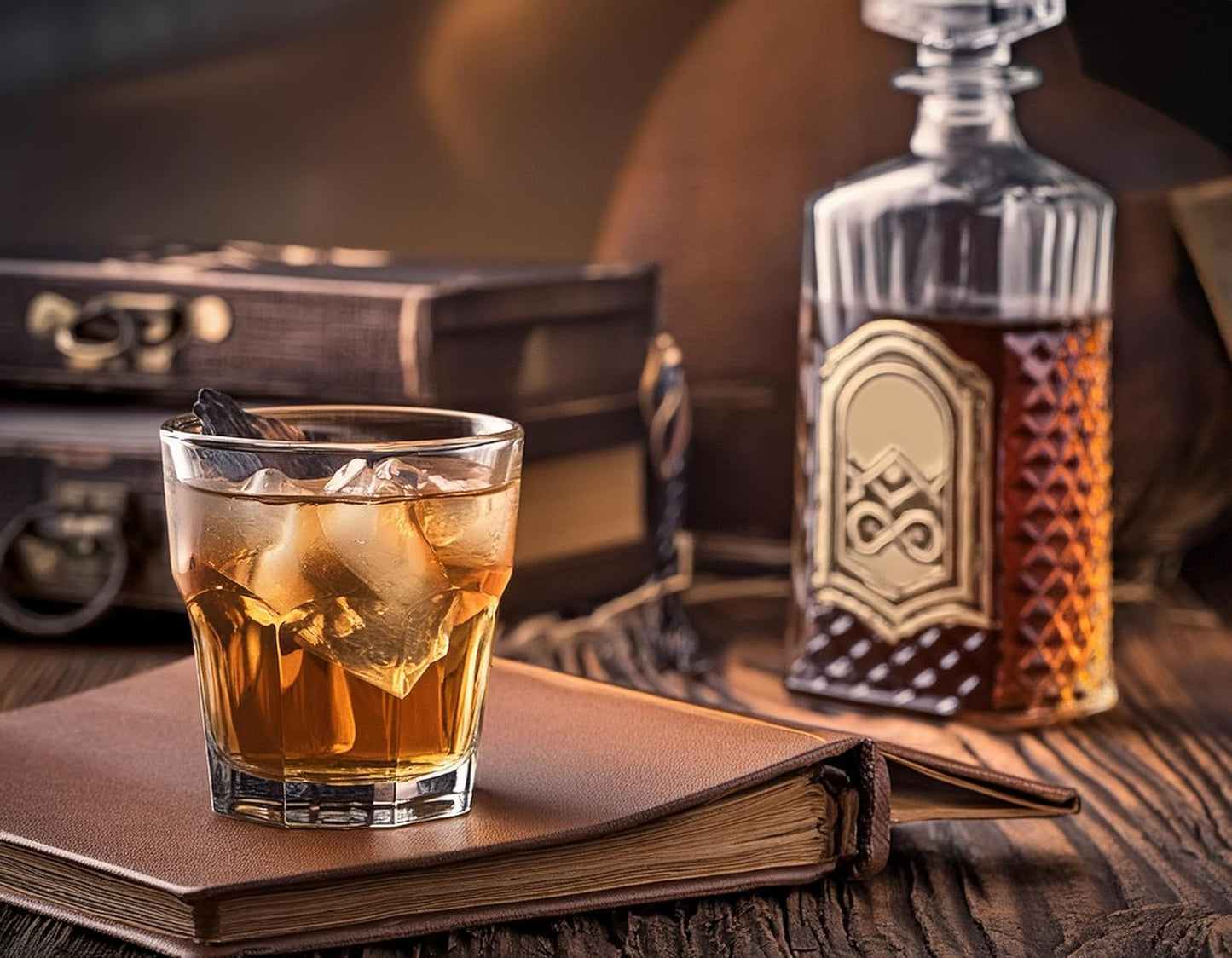 Frendorf | 110ml Whiskeyglas – kompakt und stilvoll, perfekt zum Servieren von reinem Whiskey, Bourbon oder anderen Spirituosen, ideal für ein raffiniertes Trinkerlebnis, großartig für Hausbars, besondere Anlässe oder den täglichen Gebrauch.
