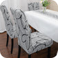 Dehnbare Stuhlhusse, Bedruckte Dehnbare Esszimmer-Stuhlhusse