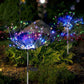4 Stück Solar Feuerwerk Gartenlampen - Wetterfeste LED Dekorationsbeleuchtung, Solarenergie für Garten und Patio