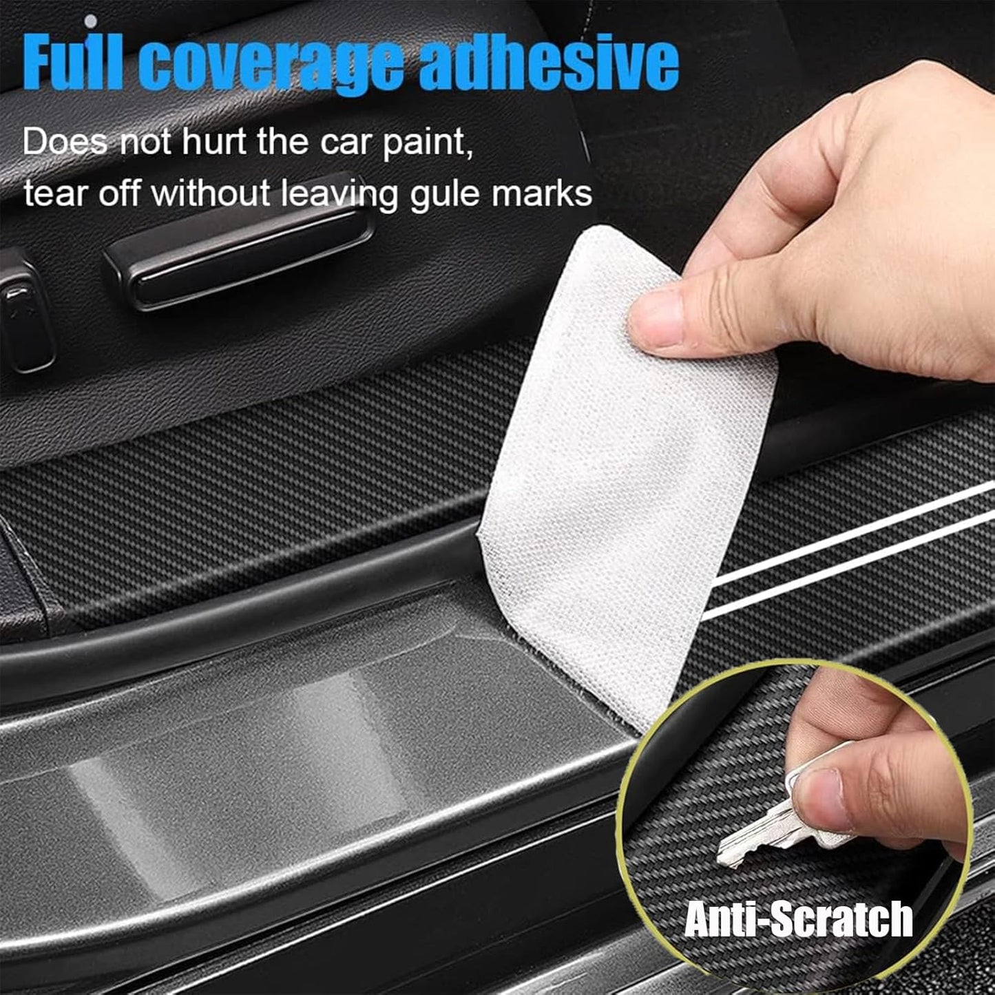 Frendorf | StepGuard | Schutzaufkleber für Türschwellen gegen Kratzer!