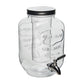 Frendorf | Tragbares Getränk Mason Jar - Praktische und stilvolle Getränke - Ideal für Wasser, Saft, Eistee und mehr - Perfekt für unterwegs, mit einem sicheren Deckel und Griff für einfaches Tragen und erfrischende Schlücke überall