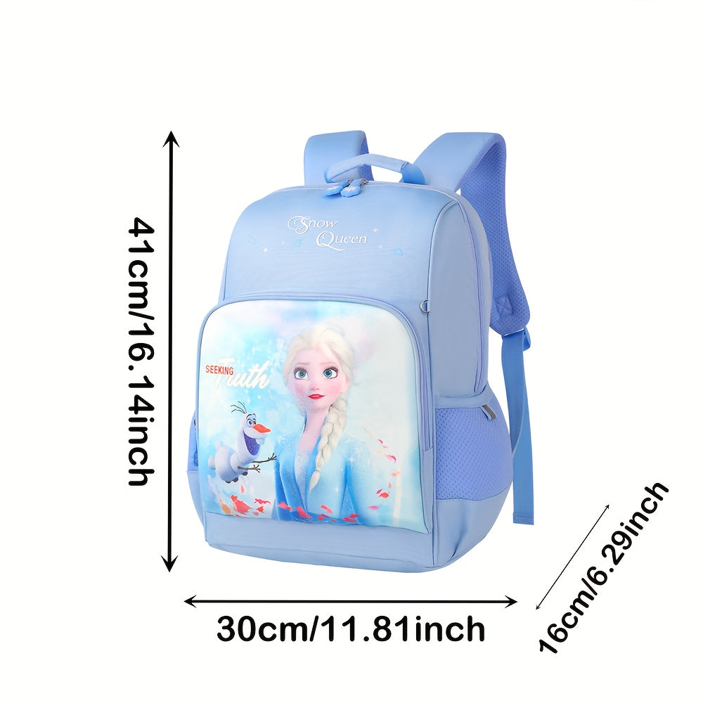 Frendorf | Frozen Elsa Rucksack für Kinder - Für die Schule und Abenteuer