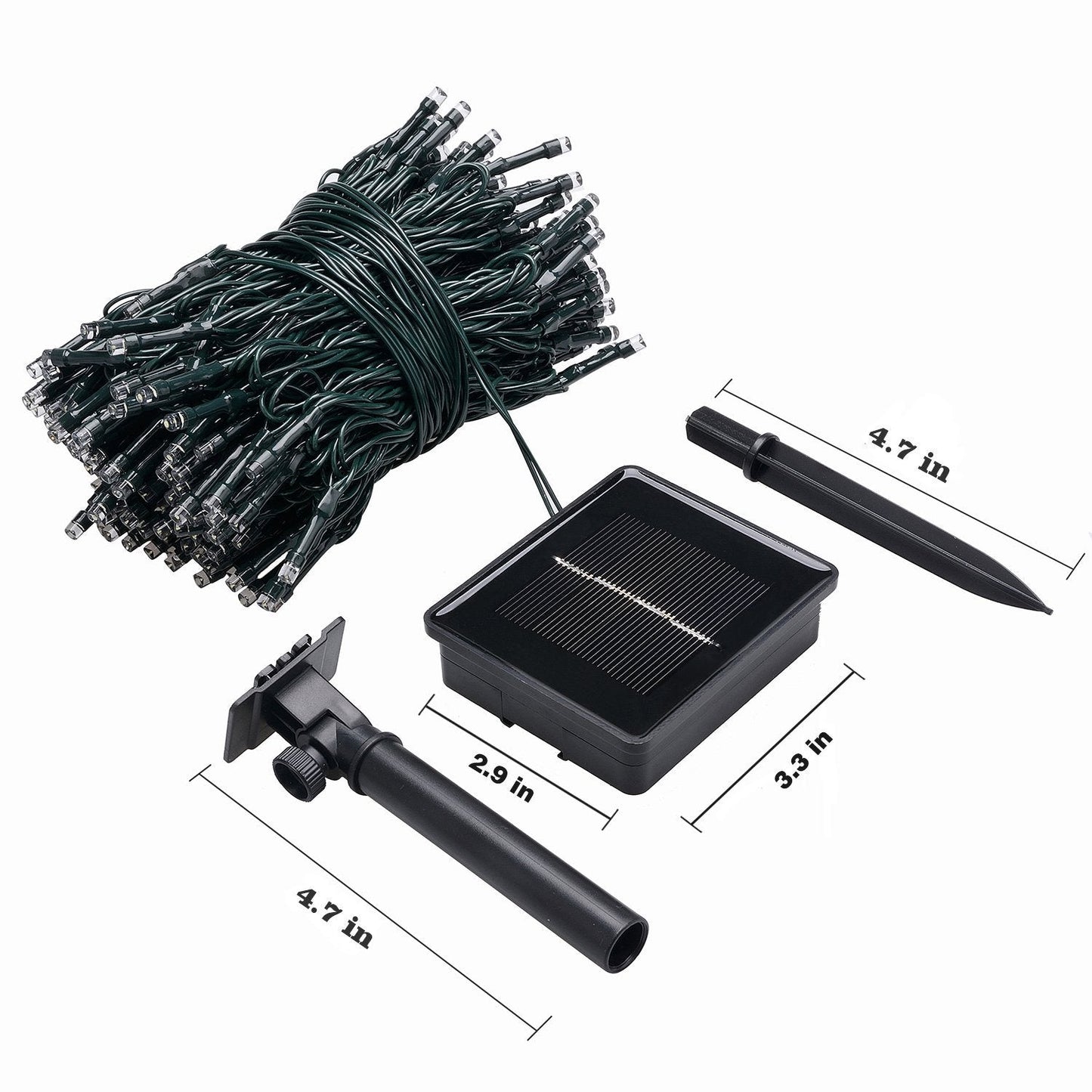 Frendorf | 100 LED solarbetriebene Lichterkette Feenlichter