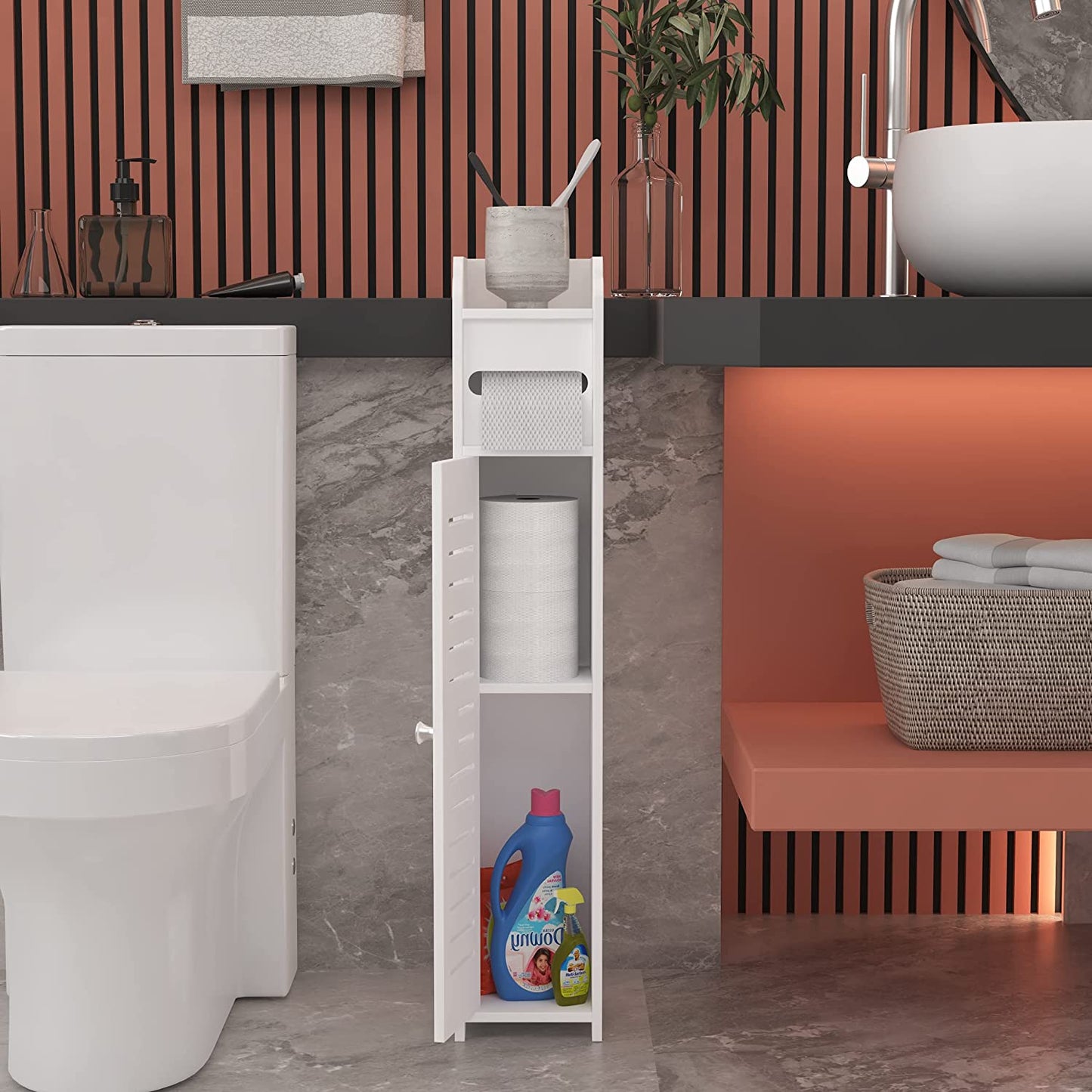 Frendorf | Badezimmer Aufbewahrungsschrank