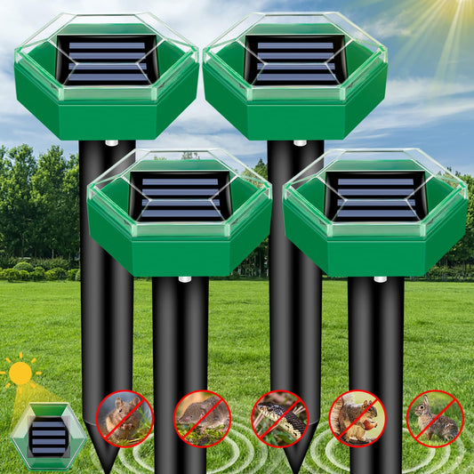 Frendorf | Ultraschall Maulwurfabwehr 4er Pack
