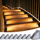 Wasserdichte Solar LED Treppenbeleuchtung - Außenbeleuchtung für Treppen, Wege und Terrassen