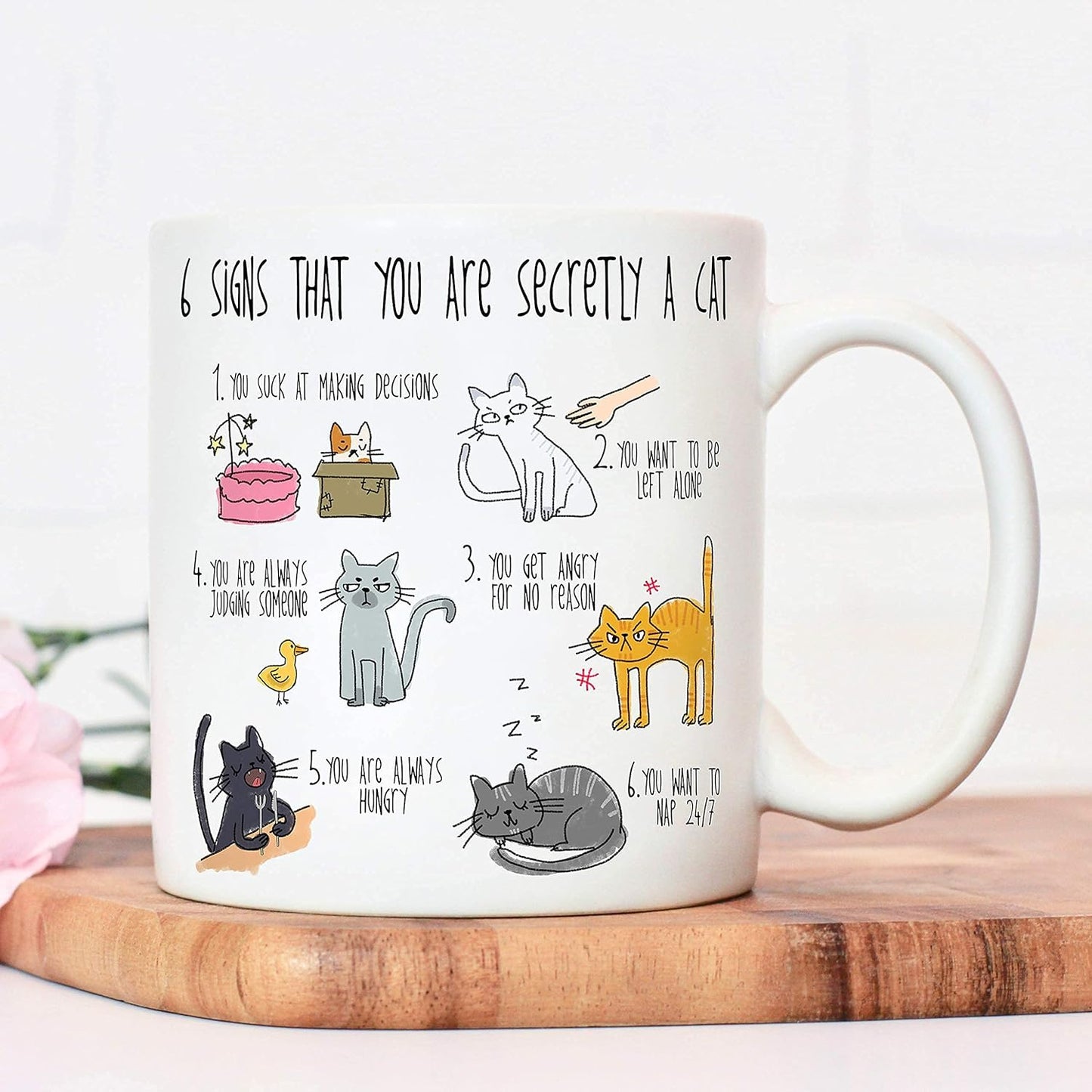 Frendorf | 6 Zeichen, dass Sie heimlich eine Katze sind Tasse