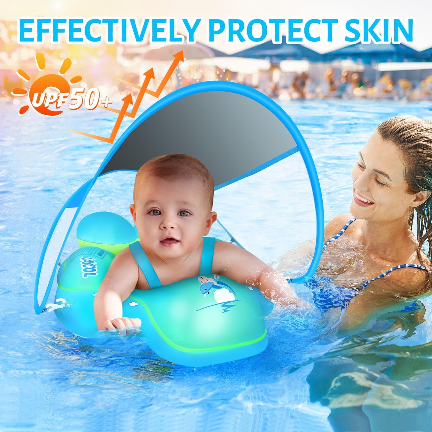 Frendorf | Baby Schwimmfloat Sonnenschutz