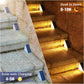 Frendorf | SolarStep LED Außenleuchten | Solarbetriebene Stufenbeleuchtung | Warmweiß & Kaltweiß