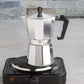 Frendorf | Klassischer Espresso- und Kaffeezubereiter für den Herd, Moka Pot für italienisches und kubanisches Café-Brauen