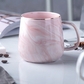 Frendorf | MarbleLux Marmor-Gold-Intarsien-Tasse | Elegante Kaffeetasse | Handgefertigte Porzellantasse für Tee & Kaffee