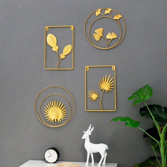 Blatt Wanddekoration