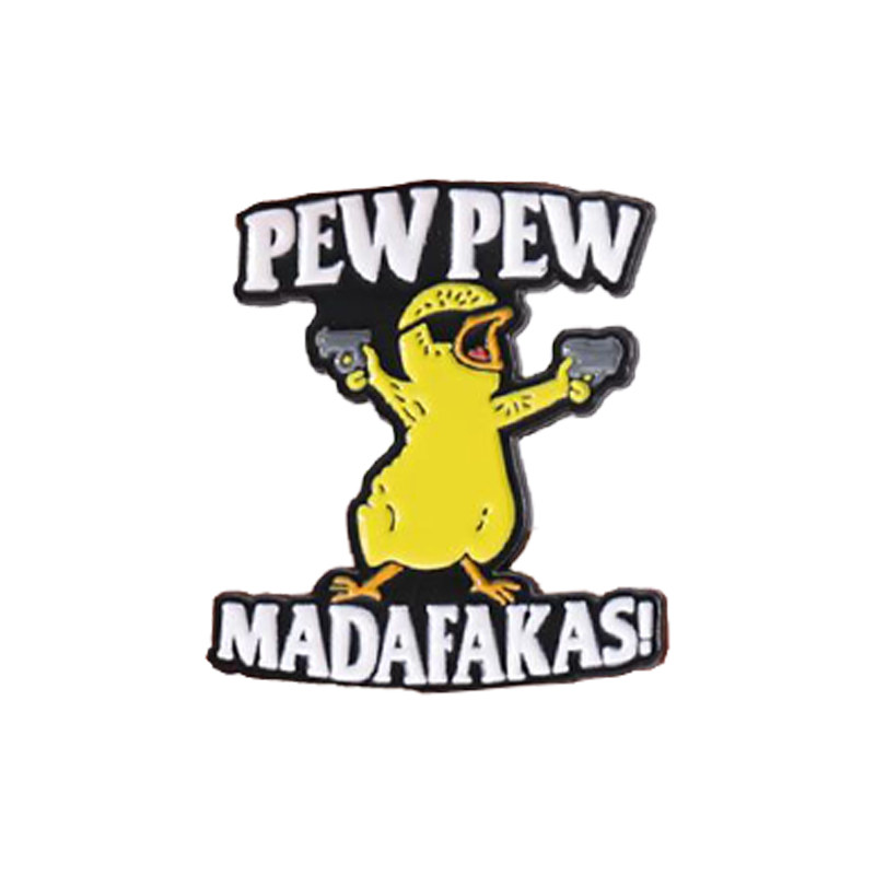 Frendorf | Brief & Cartoon-Ente Design Brosche