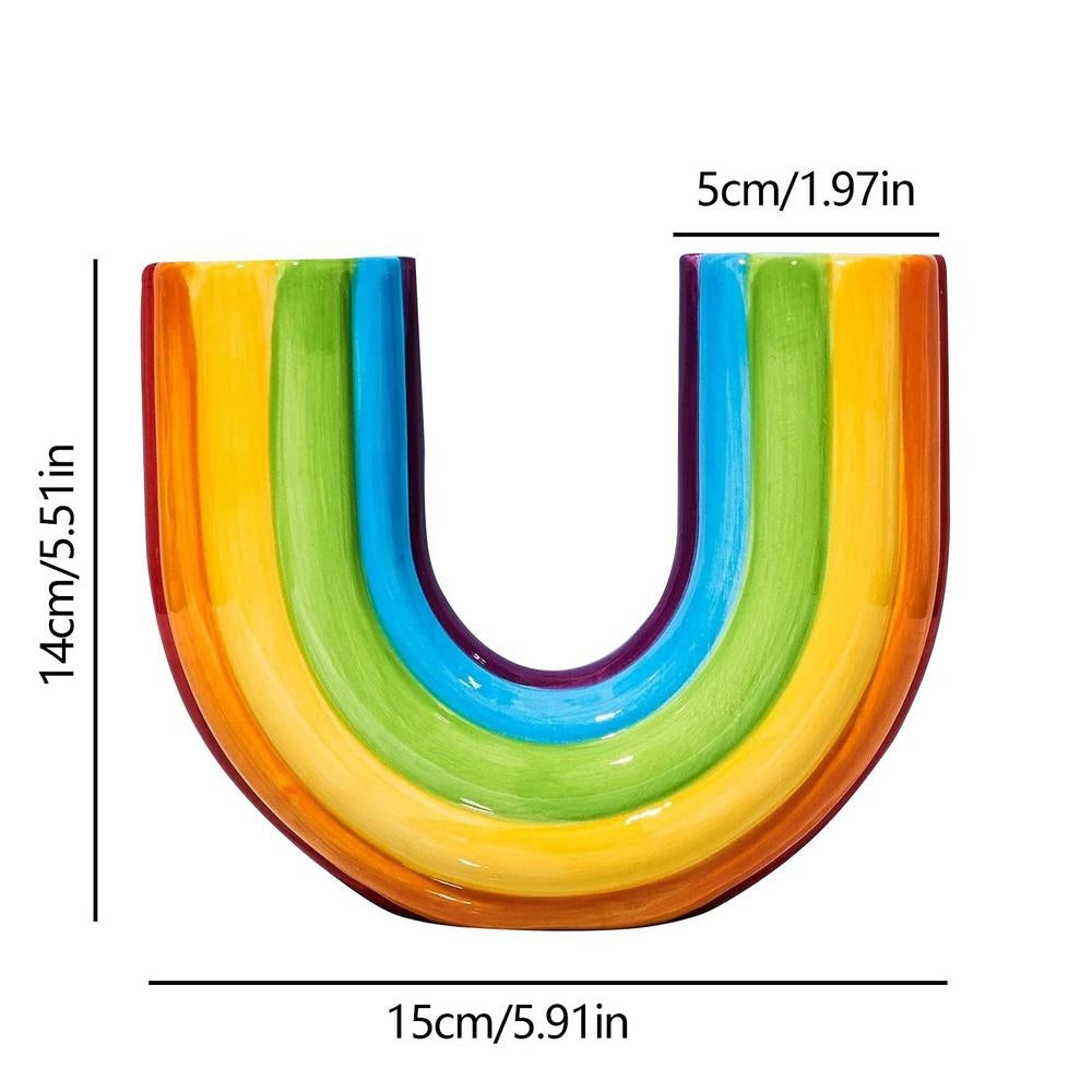 Regenbogen Reflexion Vase