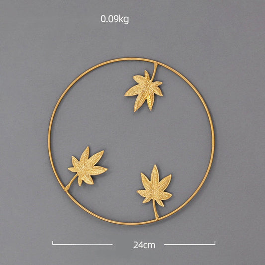 Blatt Wanddekoration