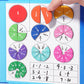 Frendorf | Montessori Magnetisches Buch-Bruchteil-Puzzle für KinderKauf 2 spar 10%&Kostenloser Versand