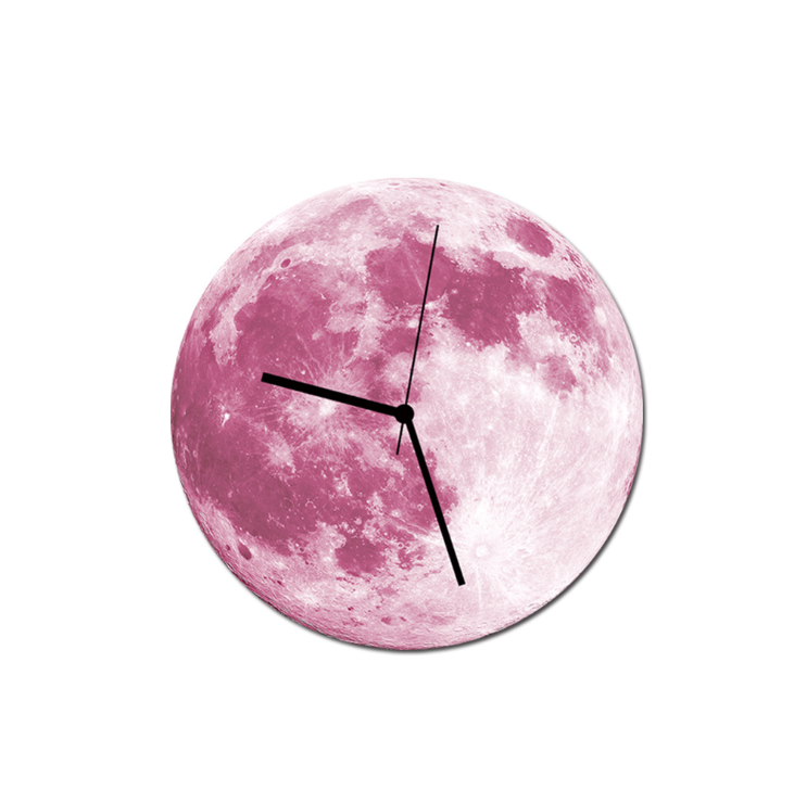 30 cm kreative leuchtende Wanduhr leuchtende Mondlicht Wanduhr Wand Acryl wasserdichte Wanduhr