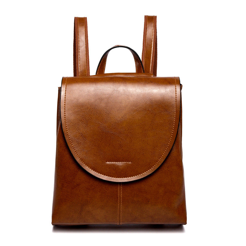 Frendorf | Trendiger Leder Rucksack für Frauen - Stilvoll, Vielseitig & Nachhaltig