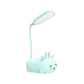 Cartoon Sika-Hirsch Schreibtischlampe Kunststoff Kinderzimmer LED Nachtlicht mit flexiblem Arm in Weiß/Rosa/Blaut