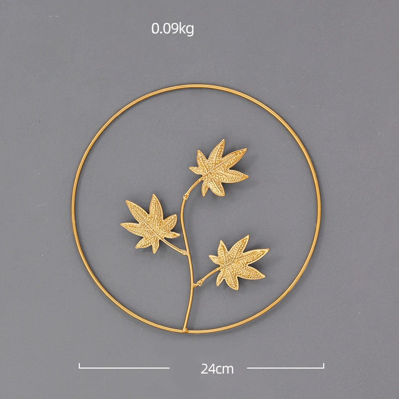 Blatt Wanddekoration