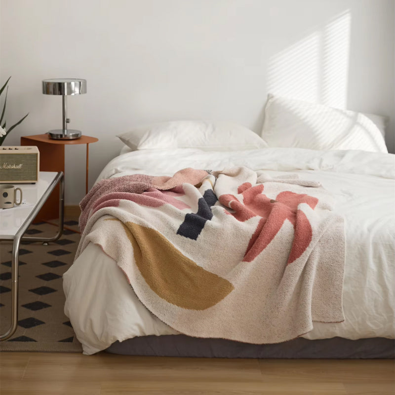 Frendorf | Bohemian Flower Strickdecke