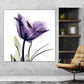 Frendorf | Royal Purple Parrot Tulpen Wandkunst