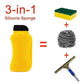 Frendorf | 3-in-1 Silikonreinigungsbürste Schrubben, Kratzen & Abziehen