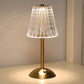 – Goldkristall-Tischlampe
