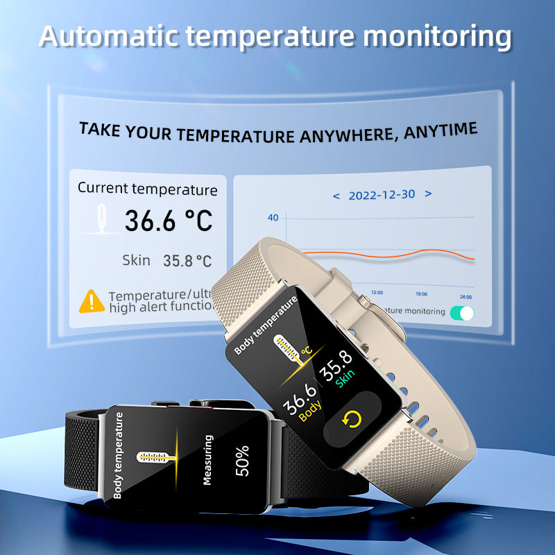 Frendorf | Armband mit ECG Wissenschaftlicher Schlaf Herzfrequenz Blut Sauerstoff Blutdruck