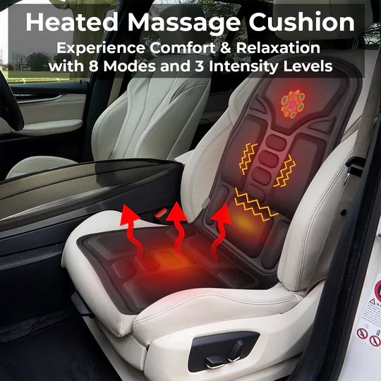 Frendorf | Heizkissen Massageauflage für Stuhl & Auto