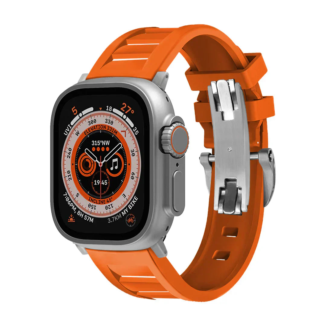 Frendorf | FKM Butterfly Schnalle Band für Apple Watch
