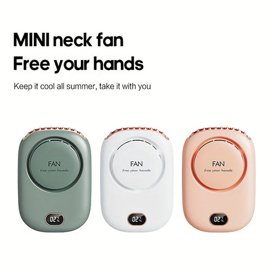 Frendorf | BreezeWave | Tragbarer Nackenventilator | Kabellos und Leicht | Wiederaufladbar