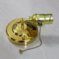 Frendorf | 1 Licht Wandlamp Industrieel Vintage Open Bulb Metalen Wandverlichting met Trekschakelaar in Zwart/Zilver voor Slaapkamer