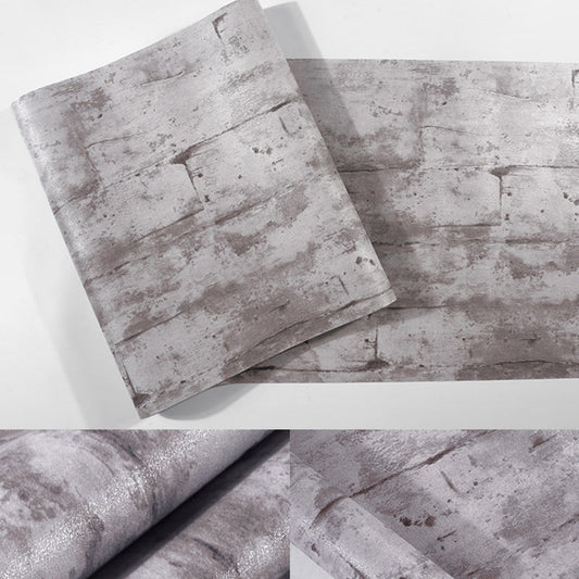 Industrielle recycelte Holz Tapete 31 ft. x 20.5 in Unpasted Vinyl Wanddekoration