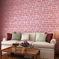 Horizontale Ziegel Dekorative Tapete Unpaste, Frisch Minimalistische Wanddekoration, 20,5" x 33'