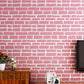 Horizontale Ziegel Dekorative Tapete Unpaste, Frisch Minimalistische Wanddekoration, 20,5" x 33'