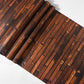 Horizontale Holztextur Vliestapete, 57,1 Quadratfuß. Dunkelbraun