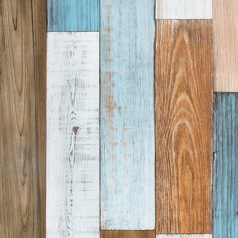Holzstreifen-Tapete für Café und Bekleidungsgeschäft Selbstklebende moderne minimalistische Wanddekoration
