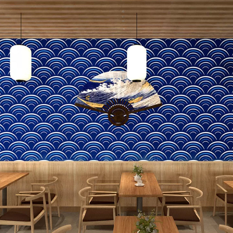 Frendorf | Japanisches Restaurant Tapete Ukiyoe Malerei Welle, 31-Fuß x 20,5-Zoll, Nicht-beklebt