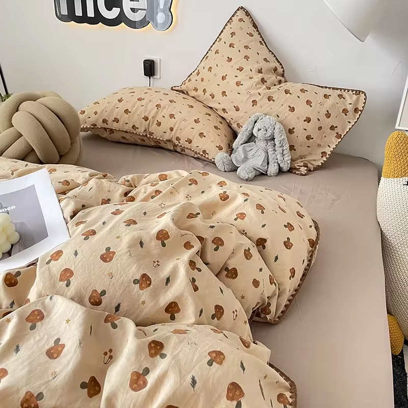 Pilz Bettwäsche Set