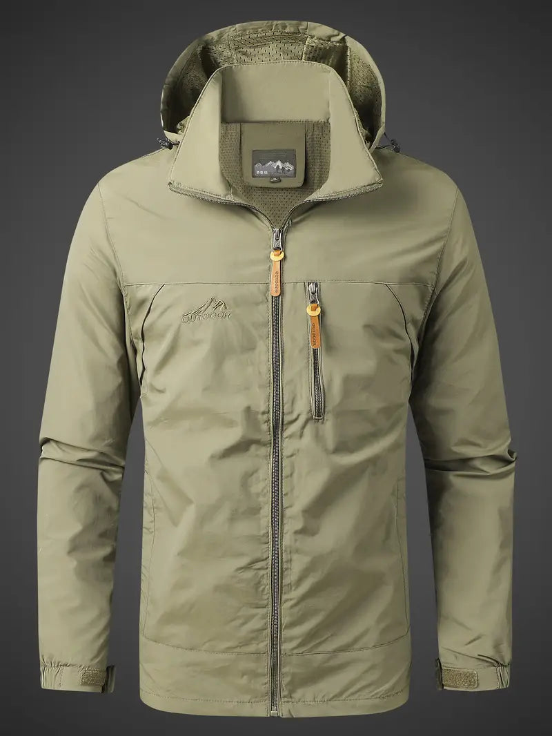 Frendorf | Wasser- und Winddichte Herren Outdoor Jacke für alle Aktivitäten