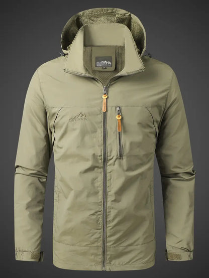 Frendorf | Wasser- und Winddichte Herren Outdoor Jacke für alle Aktivitäten