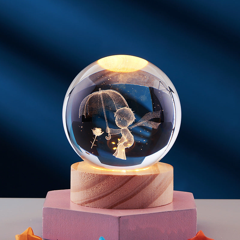 Frendorf | 3D Kristallkugel Nachtlampe