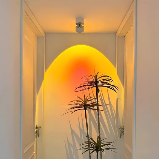 Light - Moderne Sonnenuntergangs-LED-Wandleuchte
