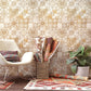 Frendorf | Etnisch Boho Tegel Zelfklevend Behang in Verse Kleur Waterdichting