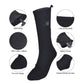 Frendorf | #1 Beheizte Socken Baumwolle Elektrisch Thermisch Warmhalter Winter Batteriewärmende Socken