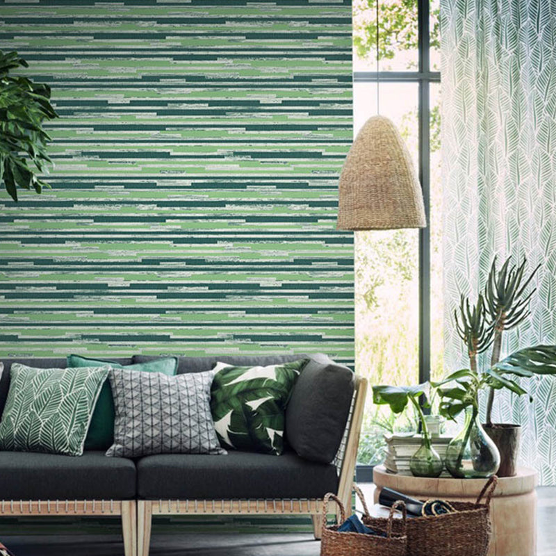 Frendorf | Contemporary Abstract Grasgeweven Behang 57,1 sq ft., Niet geplakt