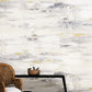 Frendorf | Pastel gekleurde aquarel non-paste behang voor de eetkamer, 33'L x 20.5"W