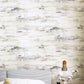 Frendorf | Pastel gekleurde aquarel non-paste behang voor de eetkamer, 33'L x 20.5"W